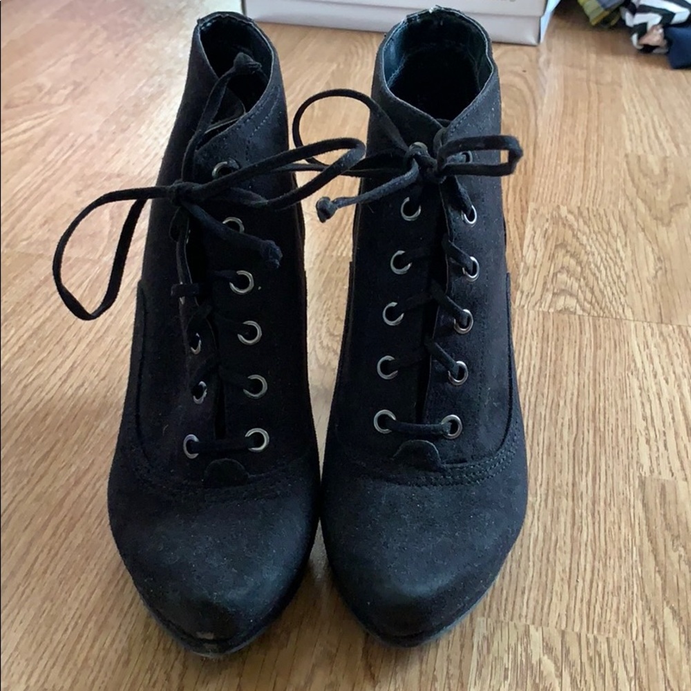 Black booties